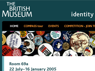 British Museum Badges Microsite