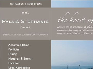 Palais Stephanie website